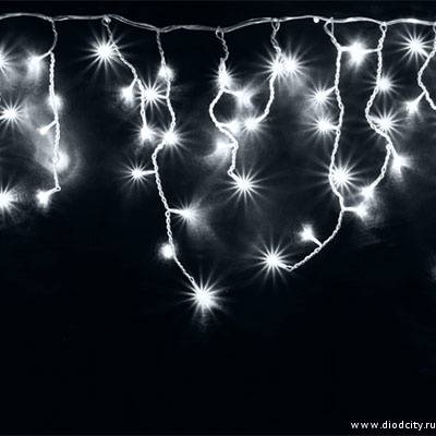 Гирлянда - бахрома  3 х 0.7м, белые диоды