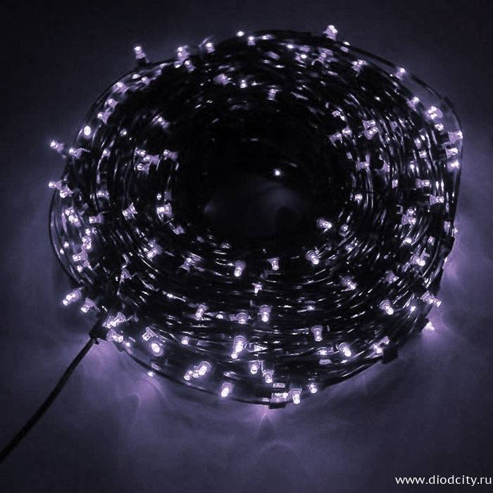 Гирлянда  "Клип Лайт",белые диоды
