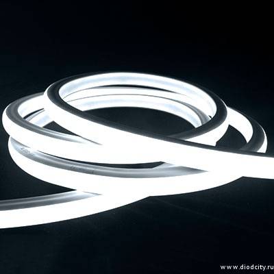 LED Neon Flex с SMD-диодами, 14*28 мм, белый
