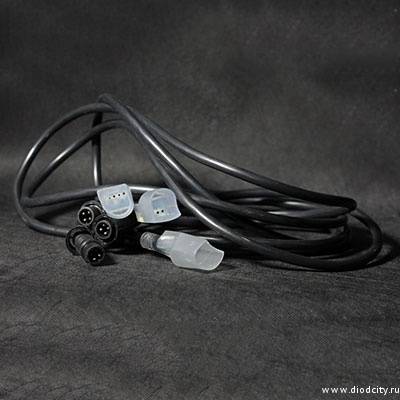 Соединительный шнур к контроллеру SRC-181 для Леднеон Флекс RGB 20х20мм