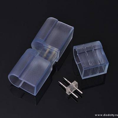 Прямой коннектор для LED Neon Flex SMD3528