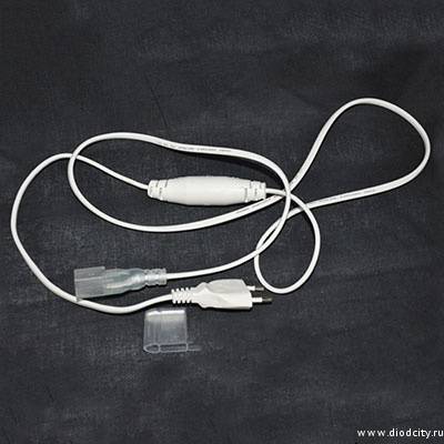 Силовой шнур с конвертером для LED Neon Flex SMD3528