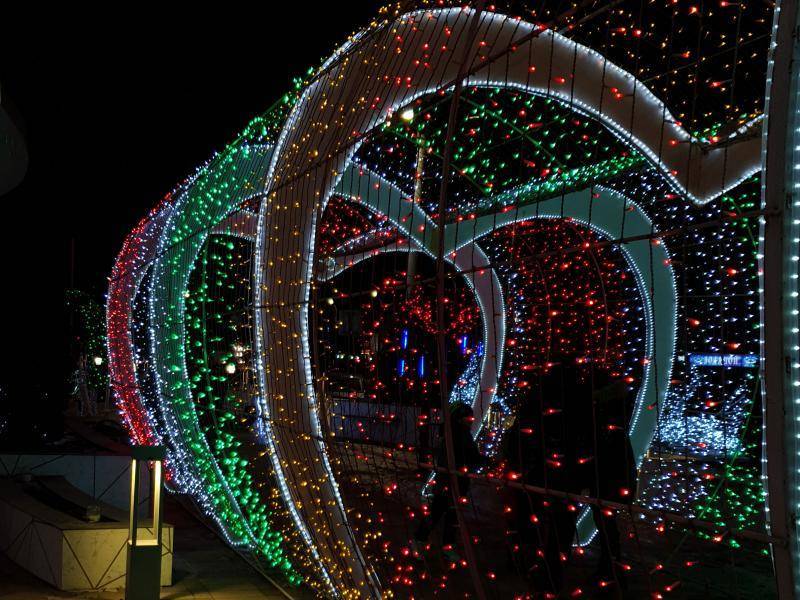 Световой дождь для фотозоны и в уличных локациях Световой дождь для фотозоны и в уличных локациях