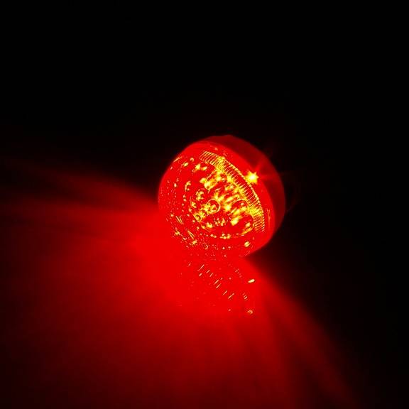 Светодиодная лампа для Белт Лайта  9  диодов Е27  красная