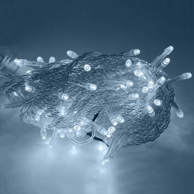 Гирлянда  LED Стринг Лайт, длина 20 м, цвет белый