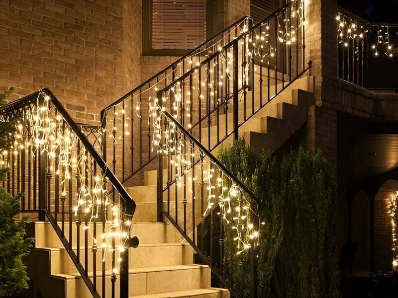 Применение гирлянды бахромы Применение гирлянды бахромы