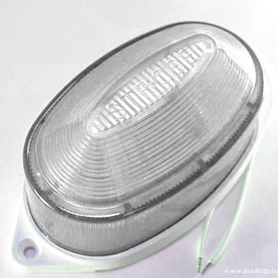 Светодиодная  накладная строб лампа, белая