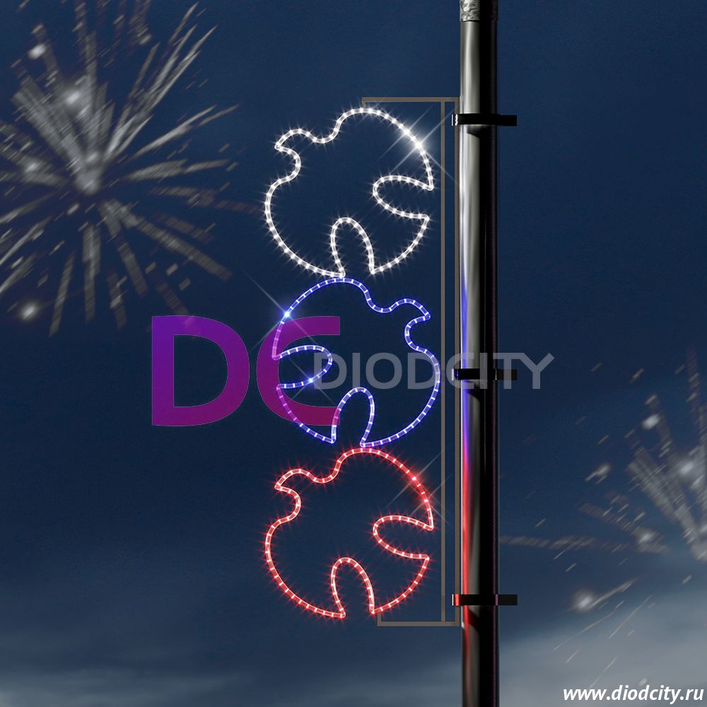 Световая консоль "Голуби" 145*49 см