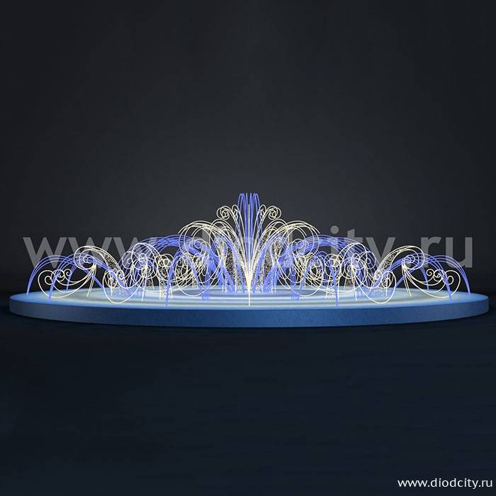 Световой фонтан «Океан»