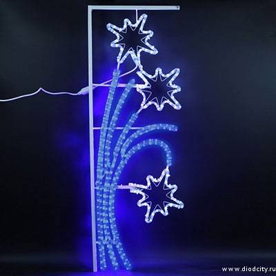 Световая консоль "Букет звезд" 120 см