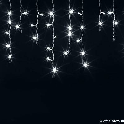 Гирлянда - бахрома   3 х 0.5м, белые диоды