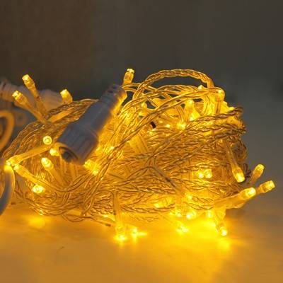Гирлянда  LED Стринг Лайт, длина 20 м, цвет желтый