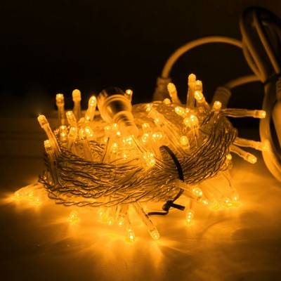 Гирлянда  LED Стринг Лайт, длина 10 м, цвет желтый