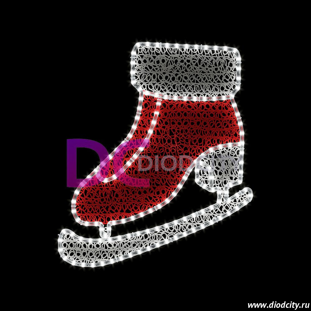 Светодиодная фигура 2Д "Конёк" 62х55 см 