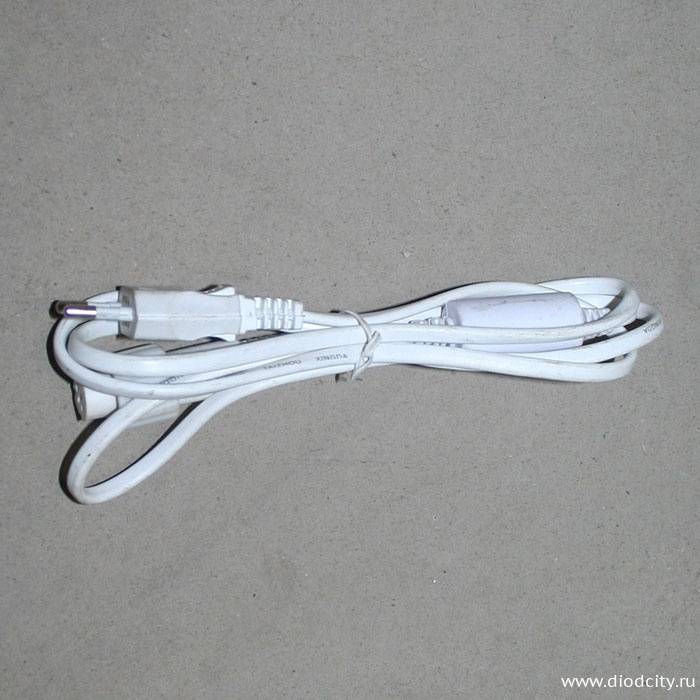 Шнур питания для гирлянд-нить Стринг Лайт 220В/2А/IP54