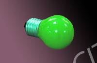 Лампа для Белт Лайта , 10 Вт  Е27  зеленая
