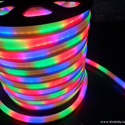 LED Neon Flex с SMD-диодами, 20*20 мм, RGB