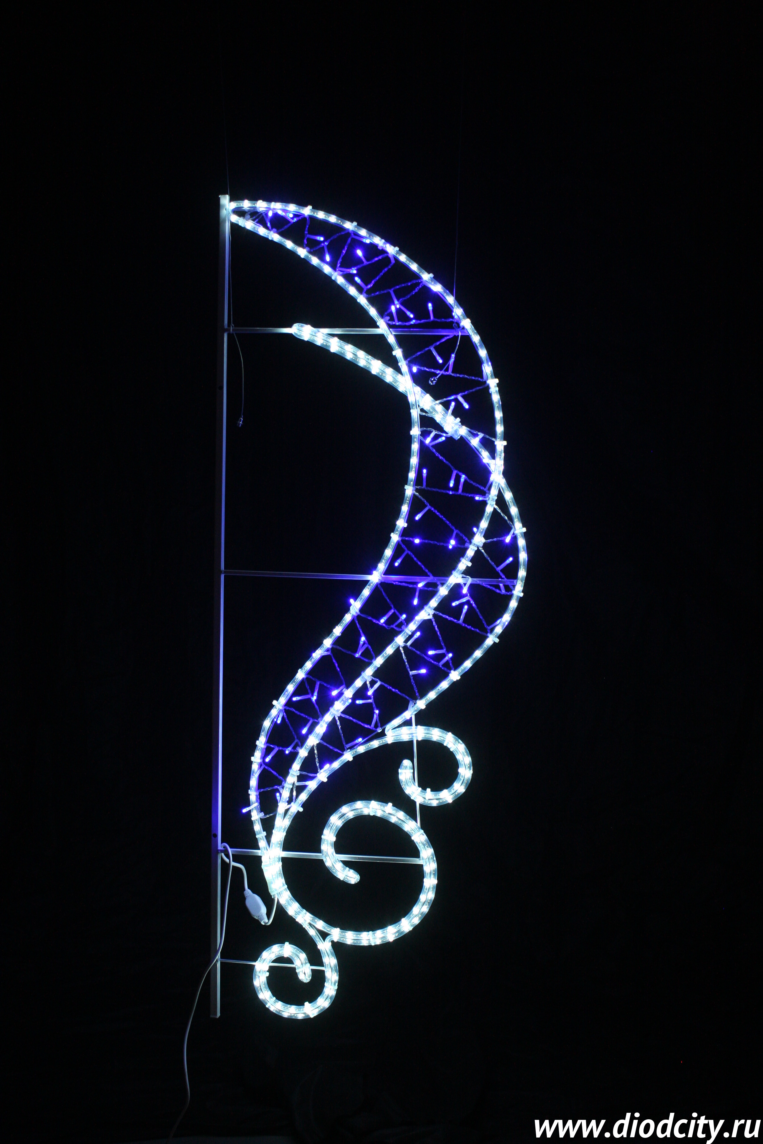 Световая консоль " Синяя волна" 150х55 см 