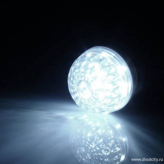 Светодиодная лампа для Белт Лайта  9  диодов Е27  белая