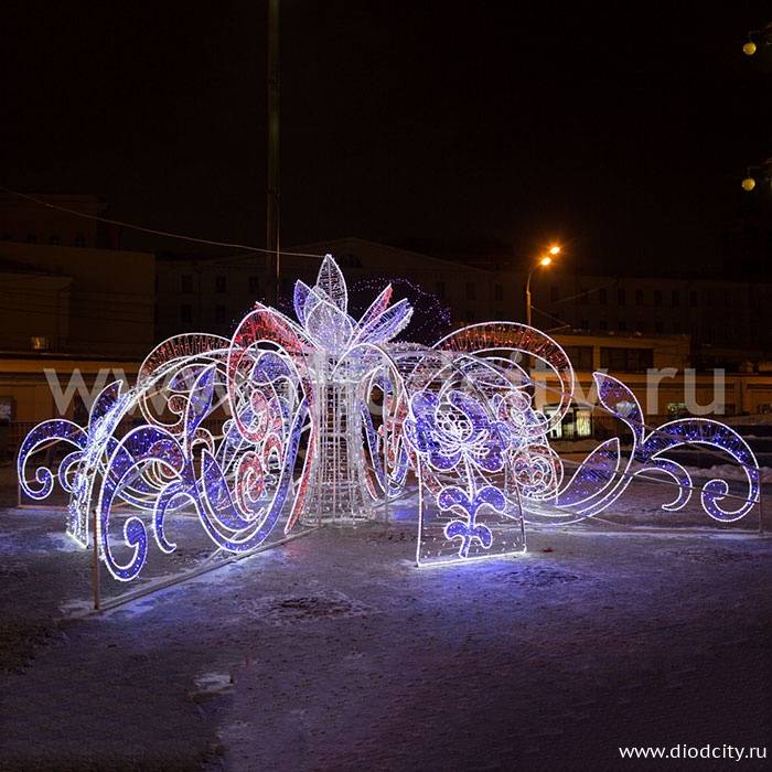 Световой фонтан «Праздничный»