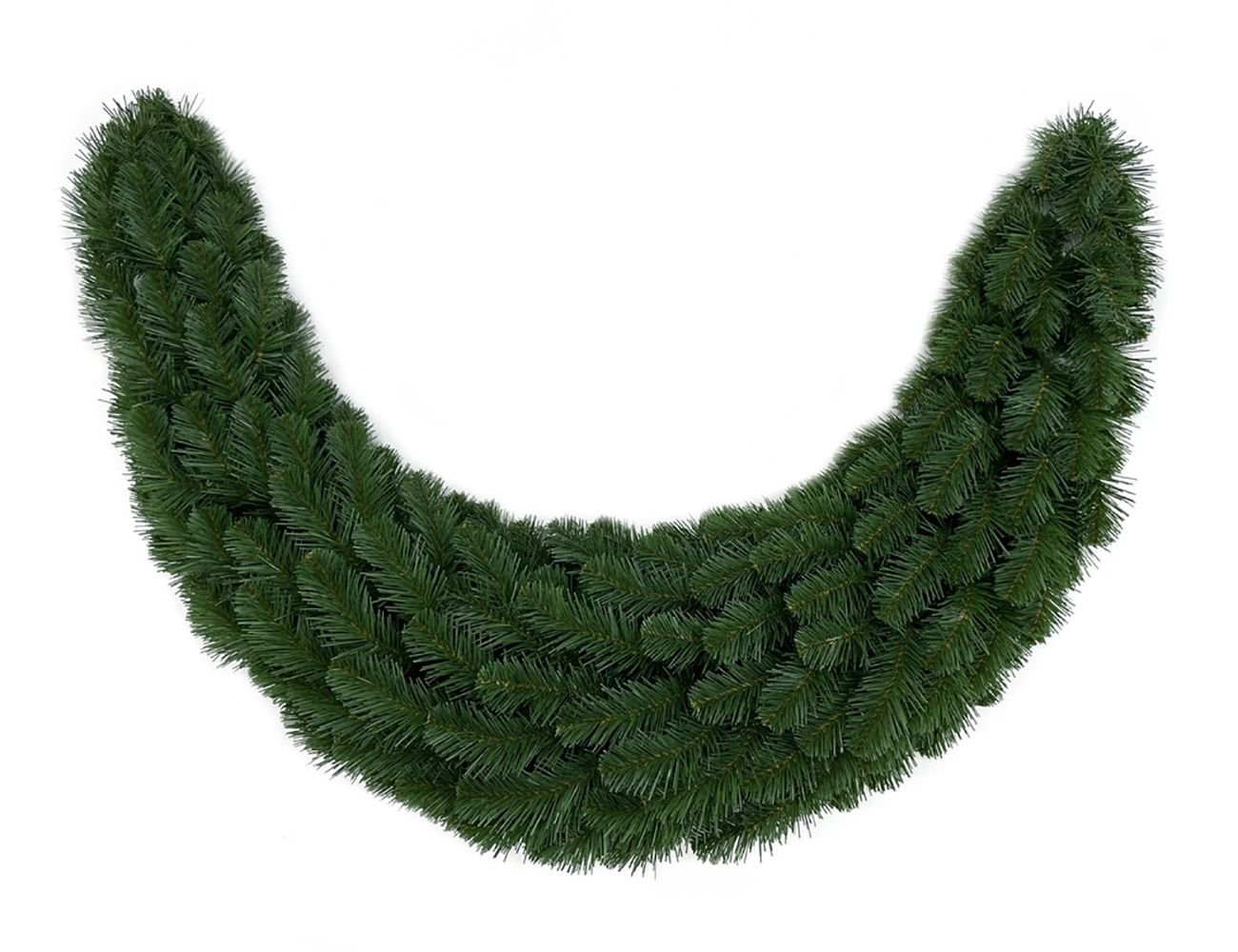  Хвойный сваг ВИРДЖИНИЯ, хвоя - PVC, зелёный, 180х45 см