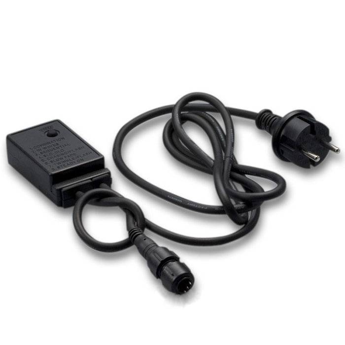 Контроллер 2х канальный для круглого дюралайта (на 20м)