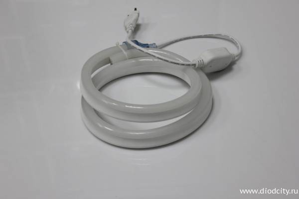 Гибкий неон 220V-2835-120P-big size, размер 12*25мм, RGB