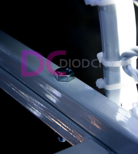 Светодиодная консоль "Танцующие кольца", 220х90см