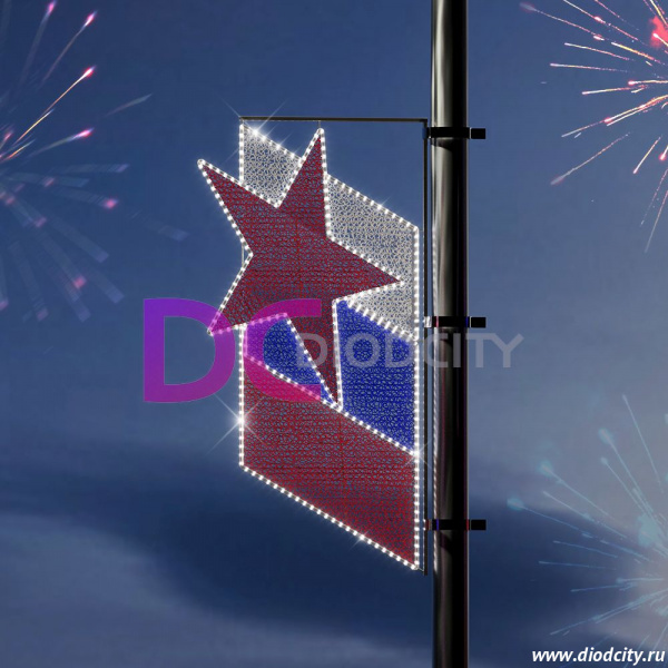 Световая консоль "Звезда" 156*85 см