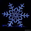Светодиодная  Снежинка 95 * 95 см, синяя