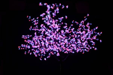 Светодиодное дерево"Сакура" 2.5 х 2.0м, RGB