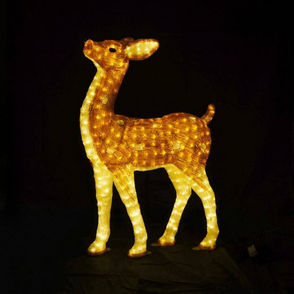Световые акриловые фигуры "Пара благородных оленей"