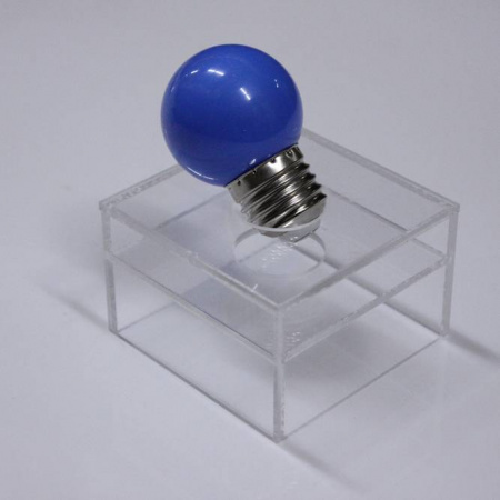 Светодиодная лампа для Белт Лайта 220V-0.5Вт синяя D45 (диммируемая)