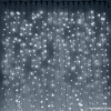 Светодиодный занавес "Дождь", 2 х 6м. белые диоды
