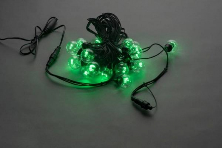 Гирлянда Белт Лайт 20 ламп, цвет зеленый, длина 10 м