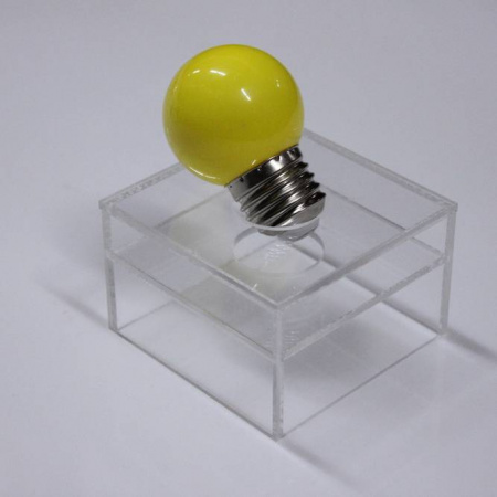 Светодиодная лампа для Белт Лайта 220V-0.5Вт желтая D45 (диммируемая)