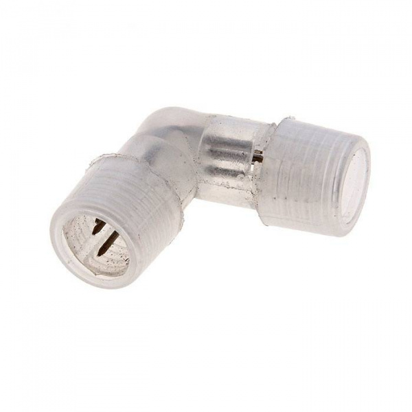 L-образный коннектор для 3х-проводного 13 мм. дюралайта