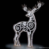 Светодиодная фигура «Олень», 200*110*12 см