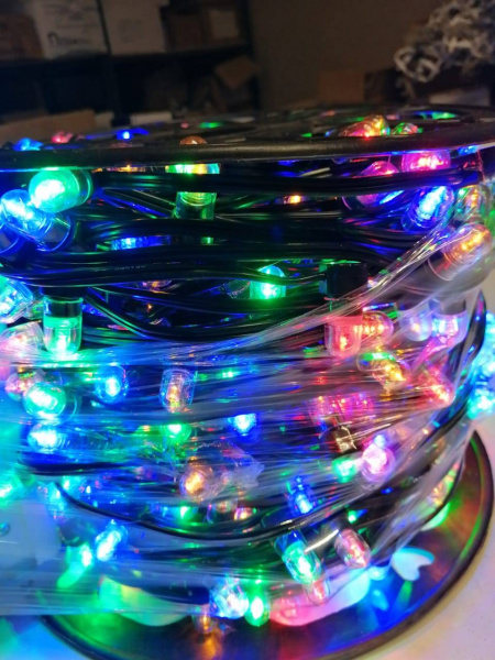 Гирлянда "Клип Лайт", теплые белые диоды