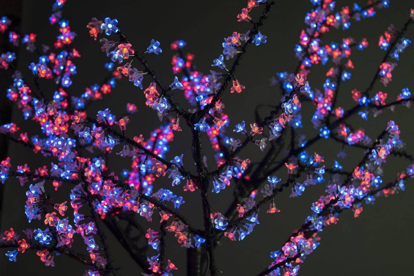 Светодиодное дерево"Сакура"  1.9м  х 1.5м, мульти