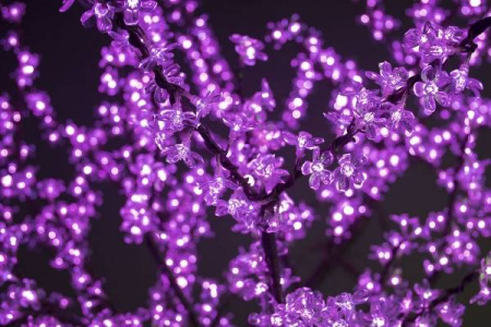 Светодиодное дерево"Сакура" 1.9 х 1.5м, розовое