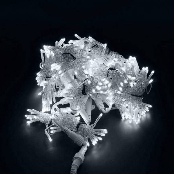 Светодиодный занавес "Дождь", 2 х 1.5м. белые диоды