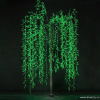 Светодиодная "Ива плакучая" 2.5 х 1.5м, зеленая