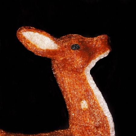 Световые акриловые фигуры "Пара благородных оленей"