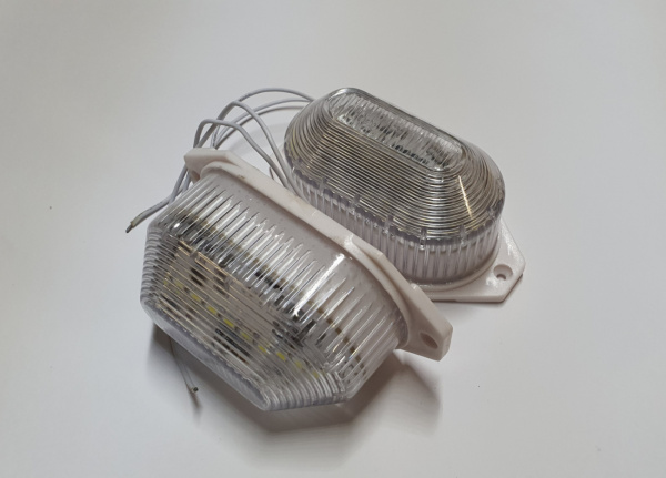 Светодиодная  накладная строб лампа, белая