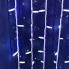 Световой занавес "Дождь" 2*1.5м, красные диоды, провод каучук