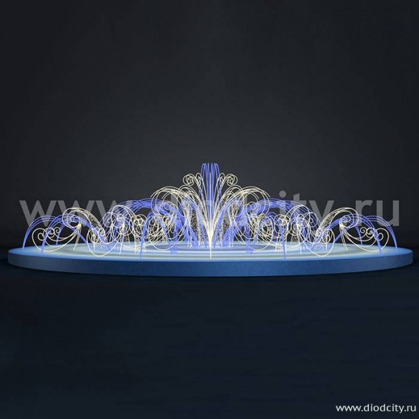 Световой фонтан «Океан»