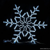 Светодиодная  Снежинка 95 * 95 см, белая