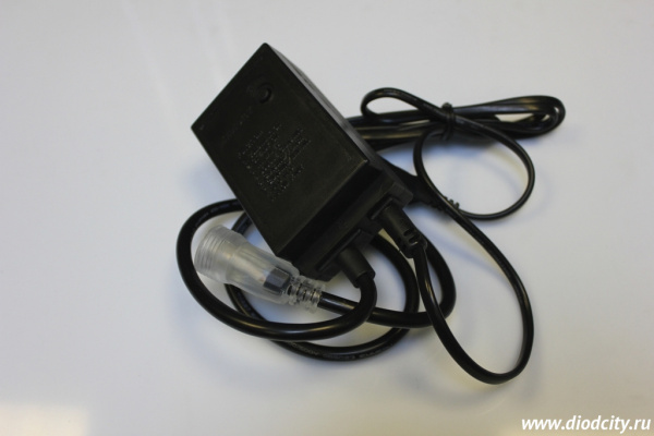 Контроллер 2х канальный для круглого дюралайта ( на 100м)