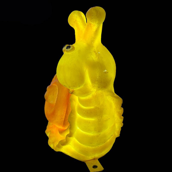 Объемная фигура из стекловолокна "Улитка с жучком", 45*22*42 см, 24 В